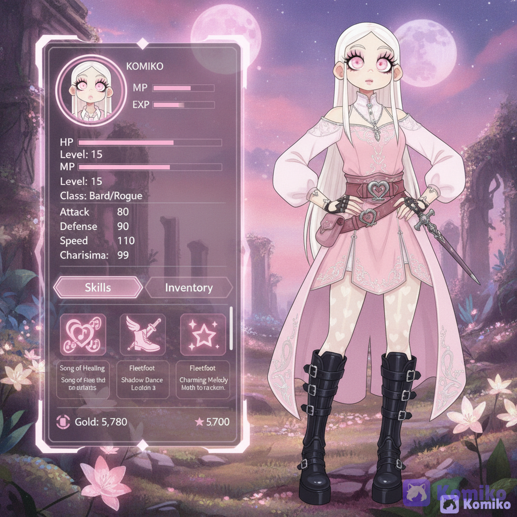 Komiko's Moonlit RPG Glow ✨