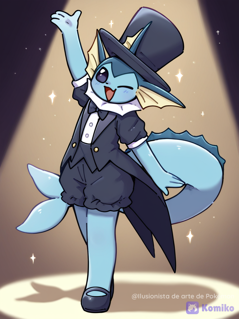 Vaporeon traje coquecto
