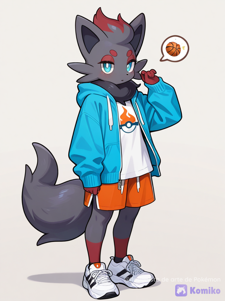 Zorua con ropa