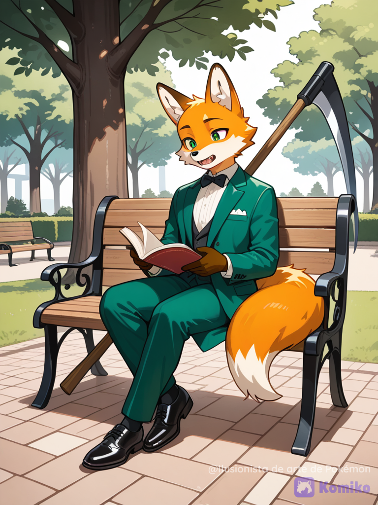 Zorfix leyendo un libro