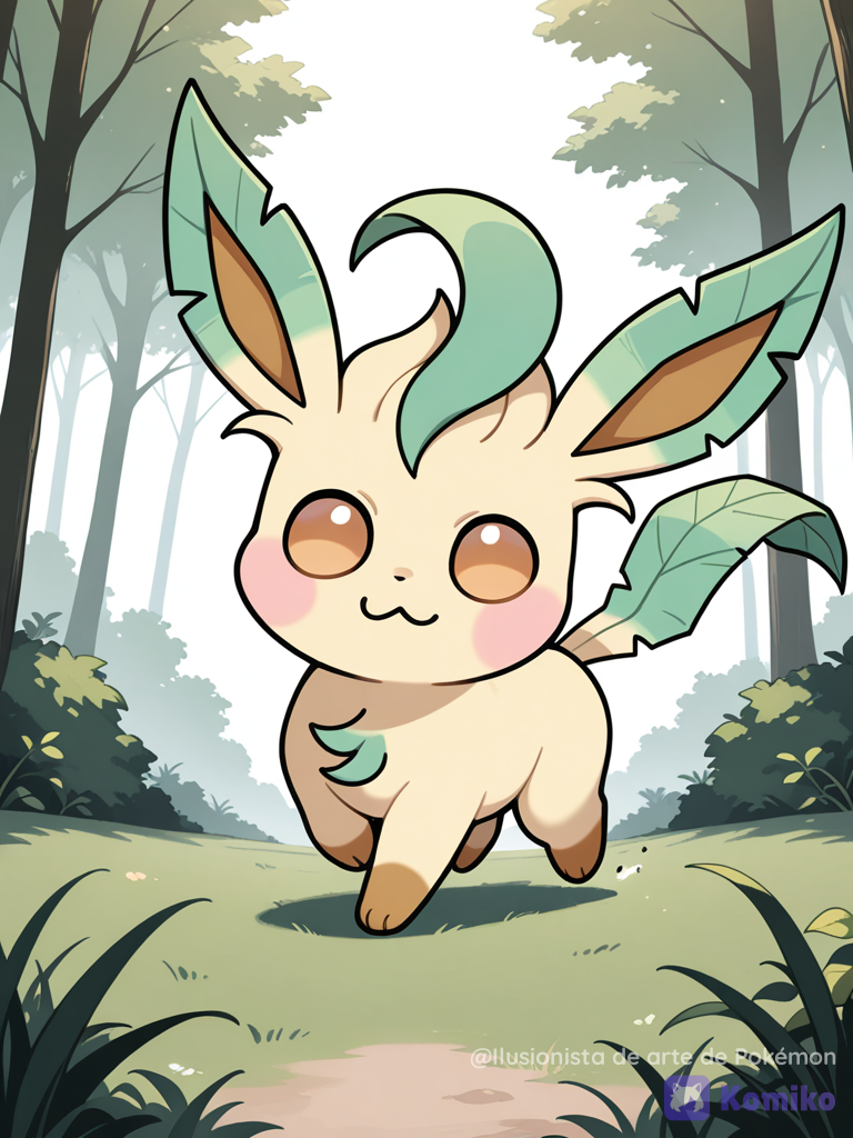 Leafeon chibi