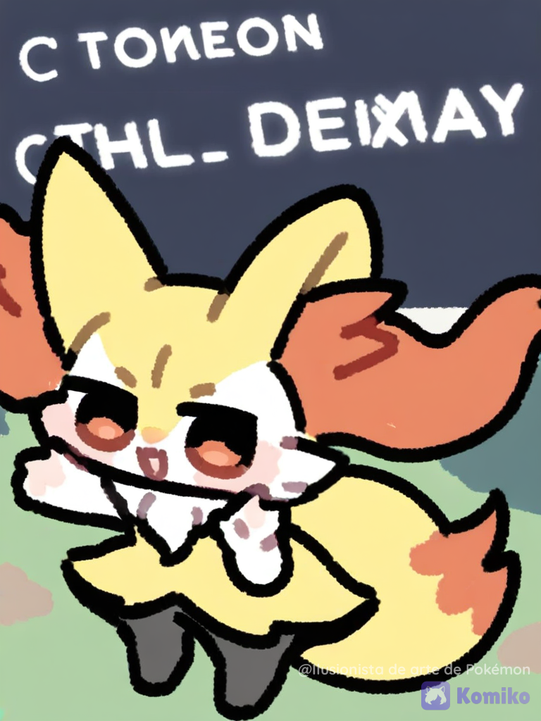 Braixen bonita