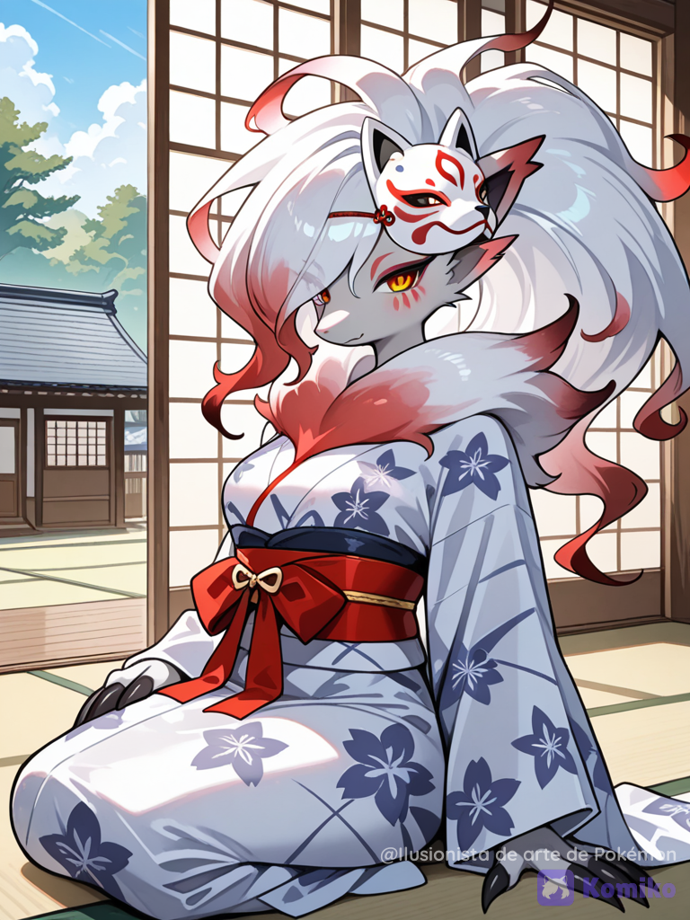 Hisuian Zoroark en una casa