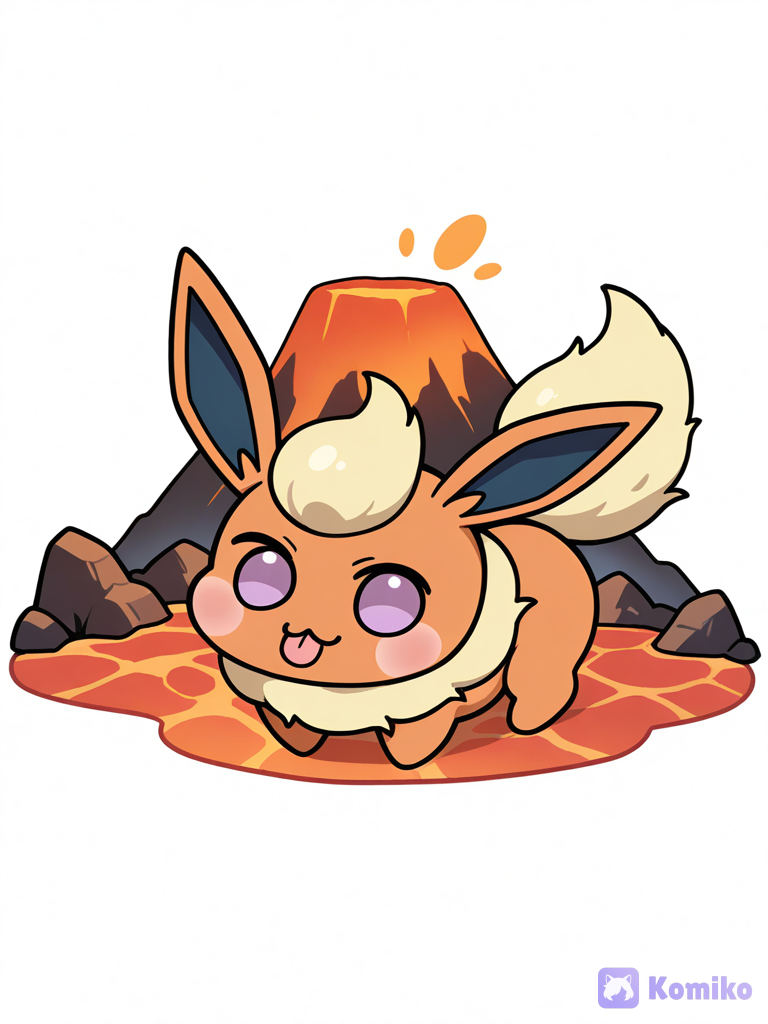 Flareon chibi