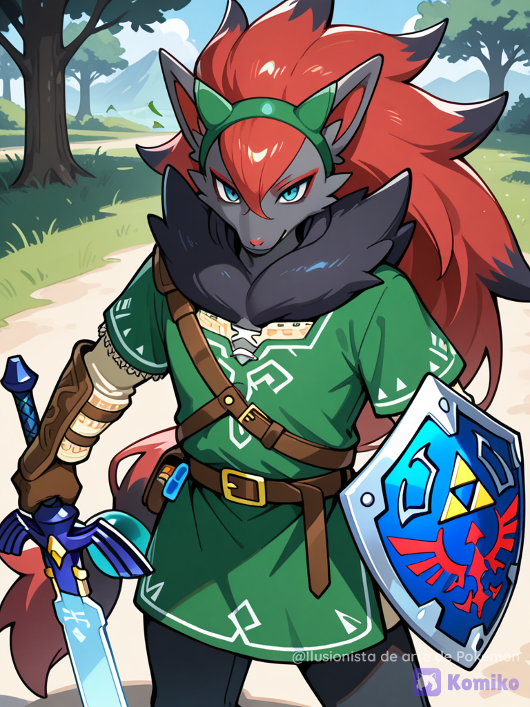 Zoroark link adulto