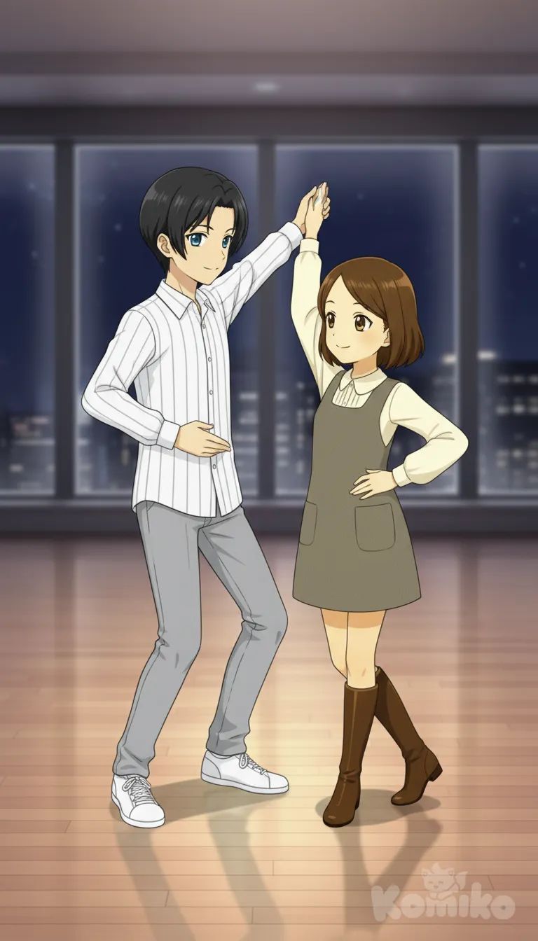 dancing together