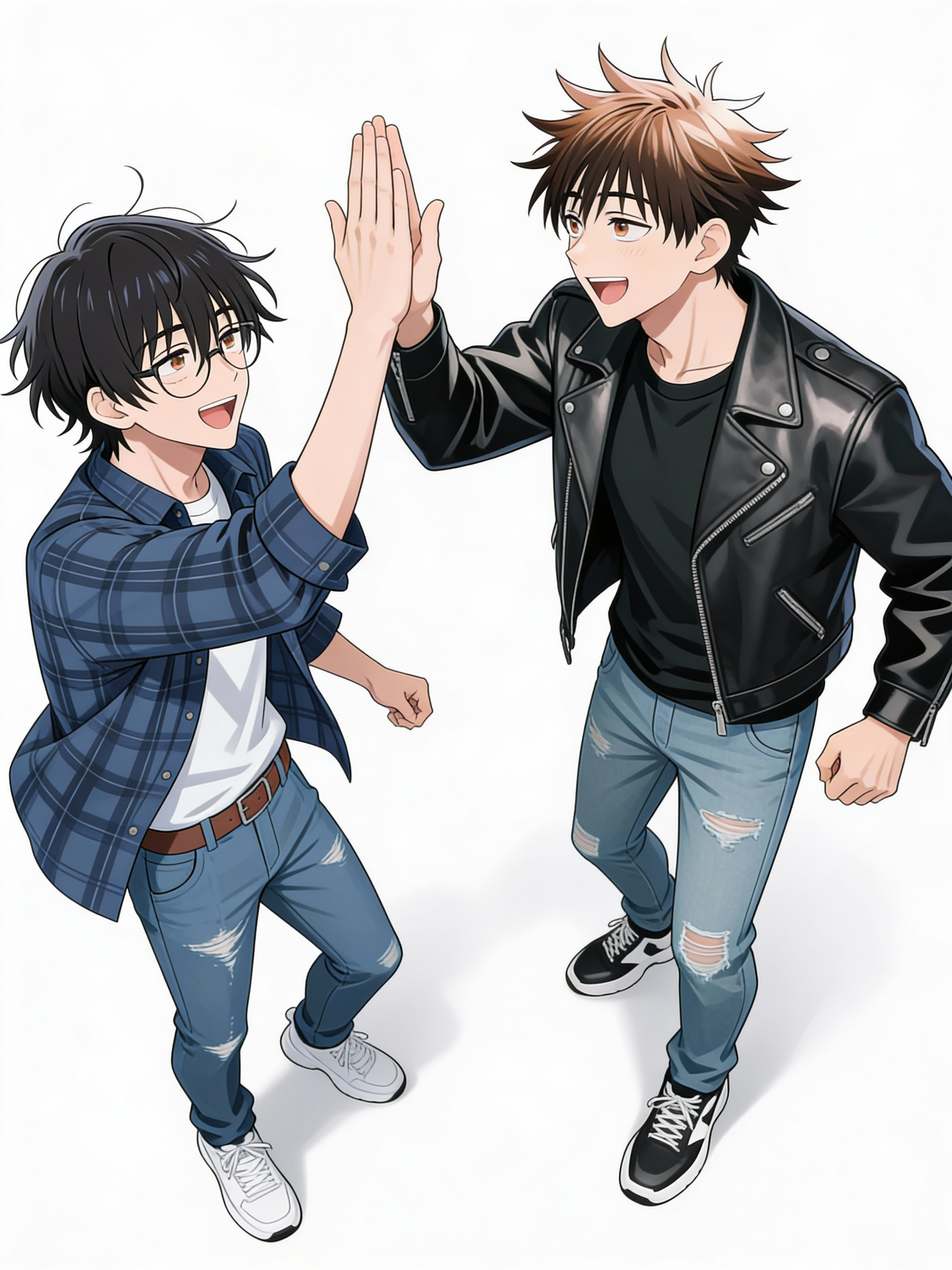 High fives all day
