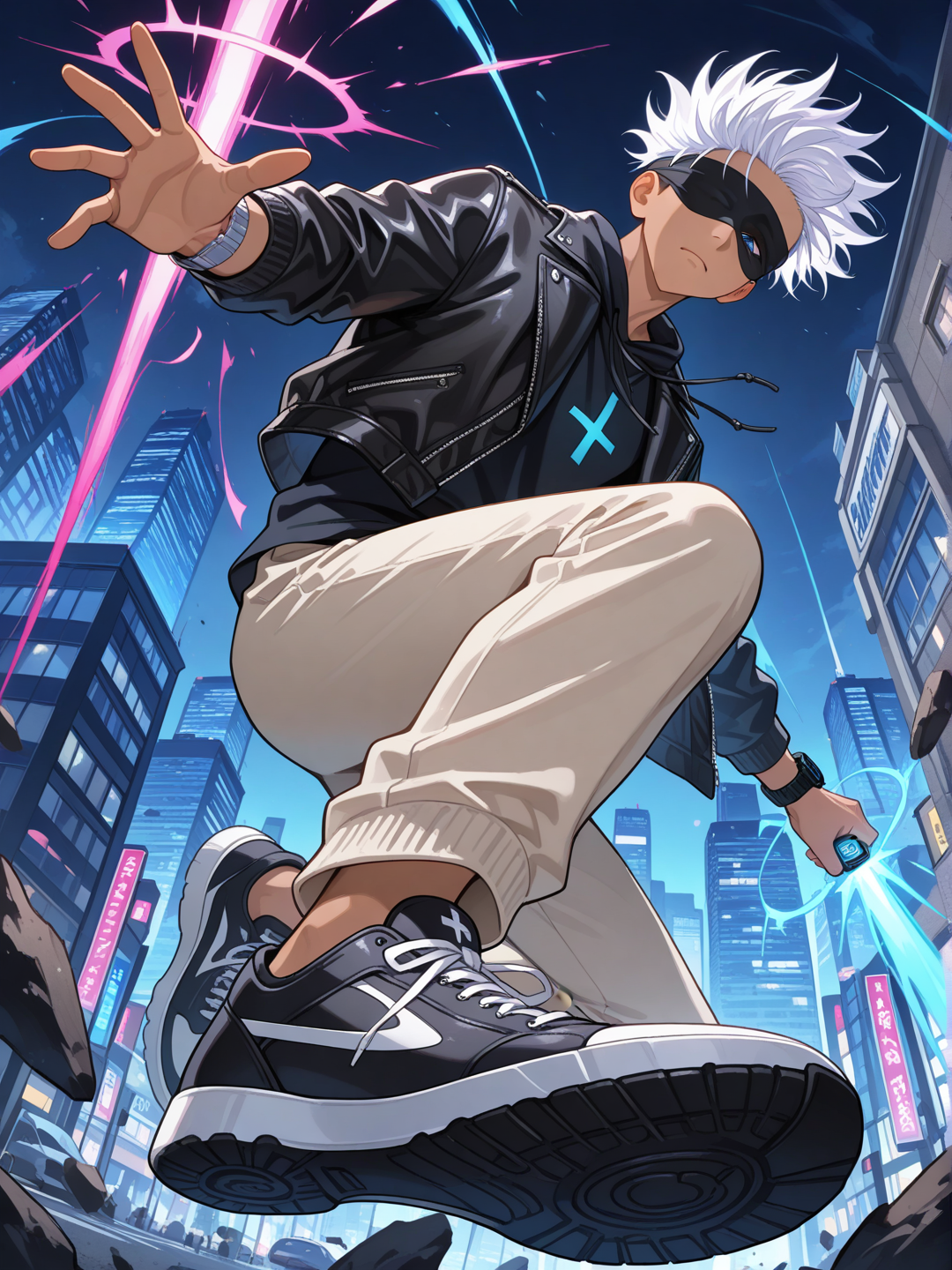 Cyberpunk Gojo 