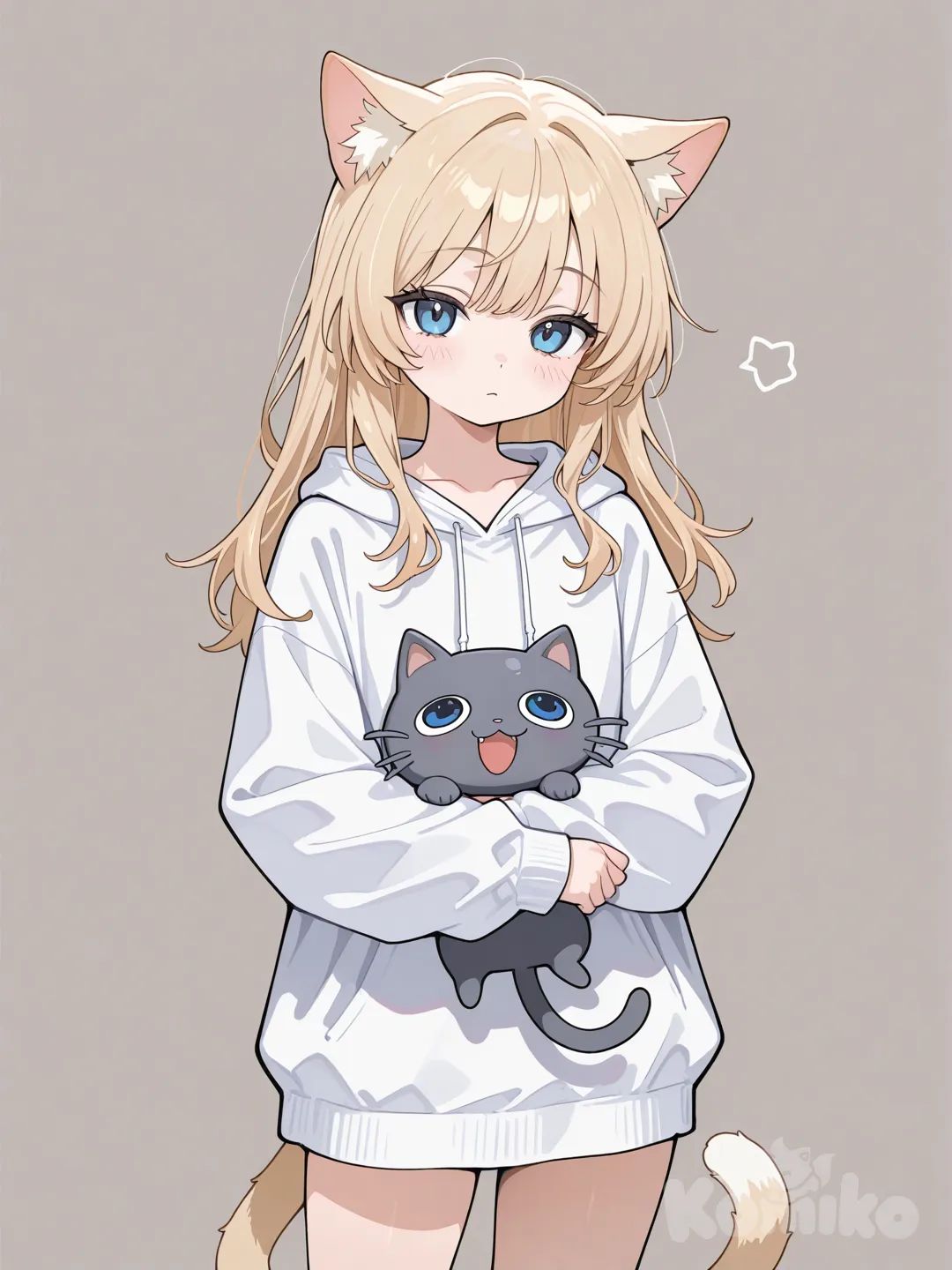 a cat girl