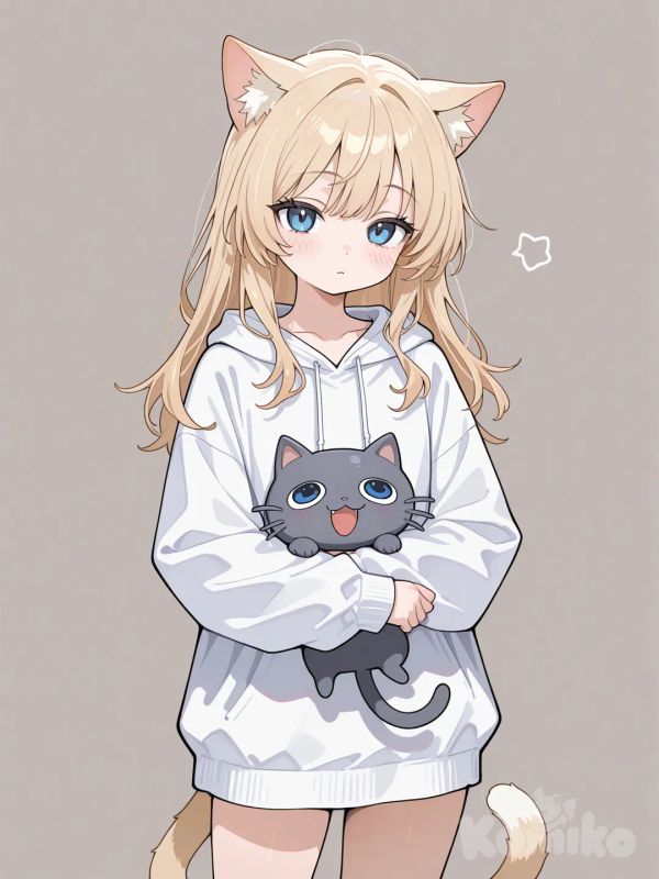 a cat girl