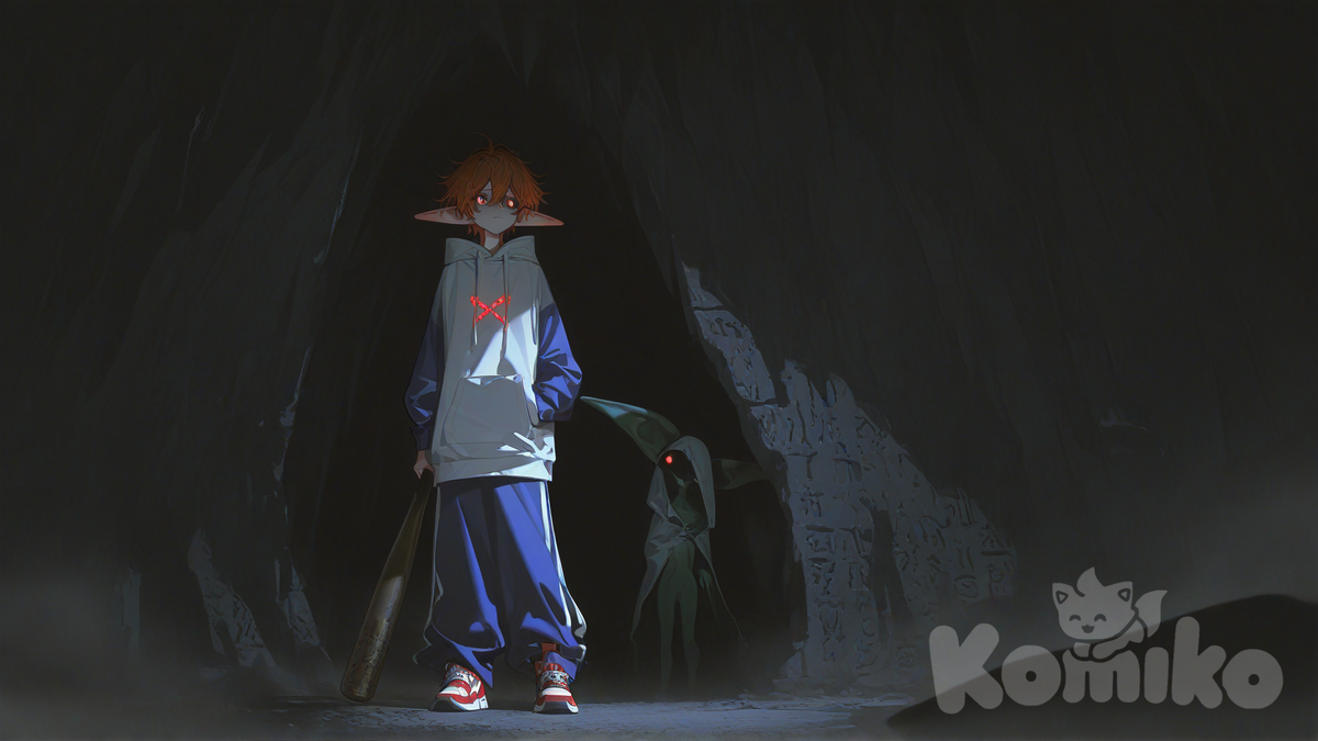 I think that entered in a wrong cave...