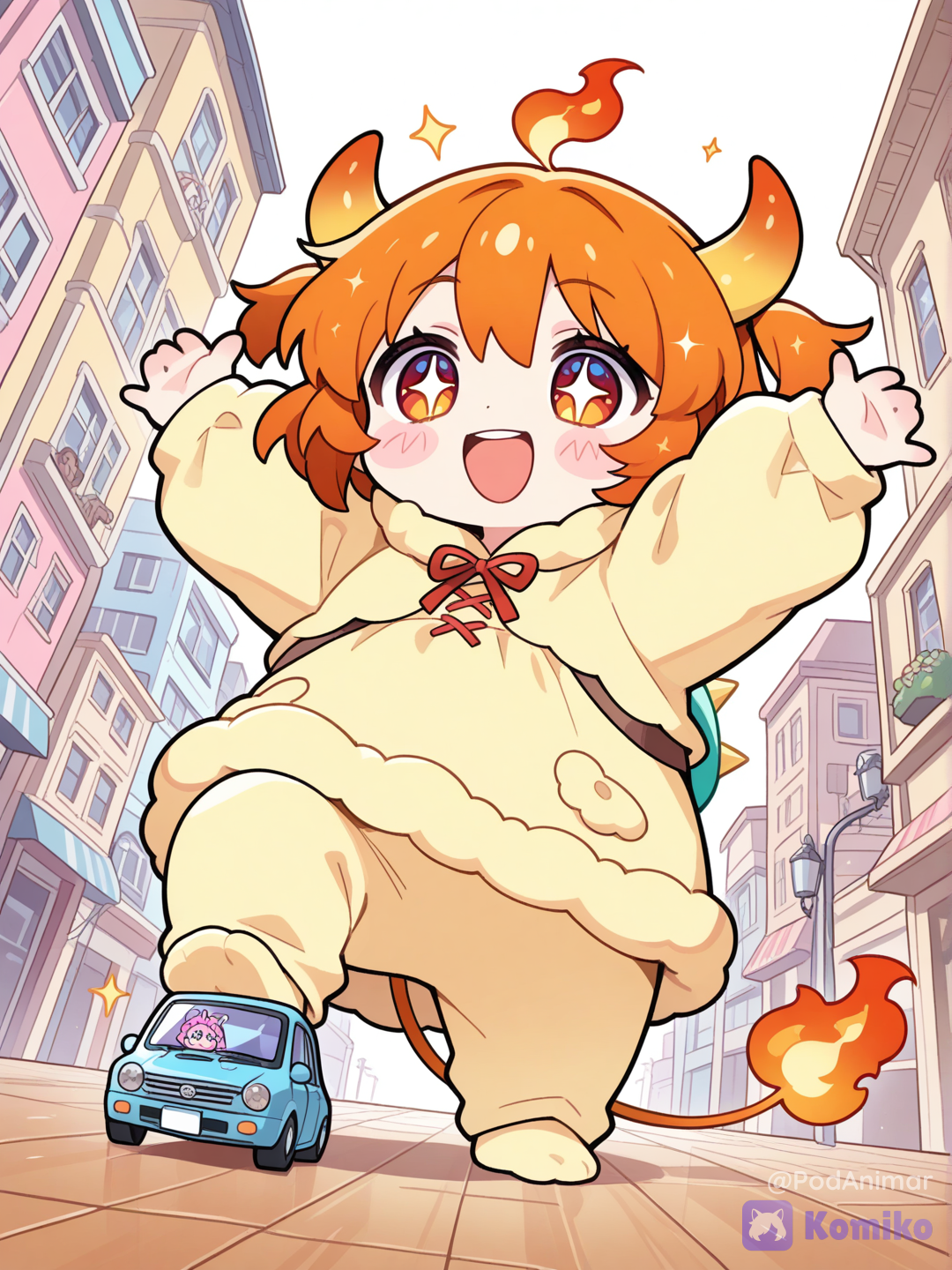 Little cute Kaiju