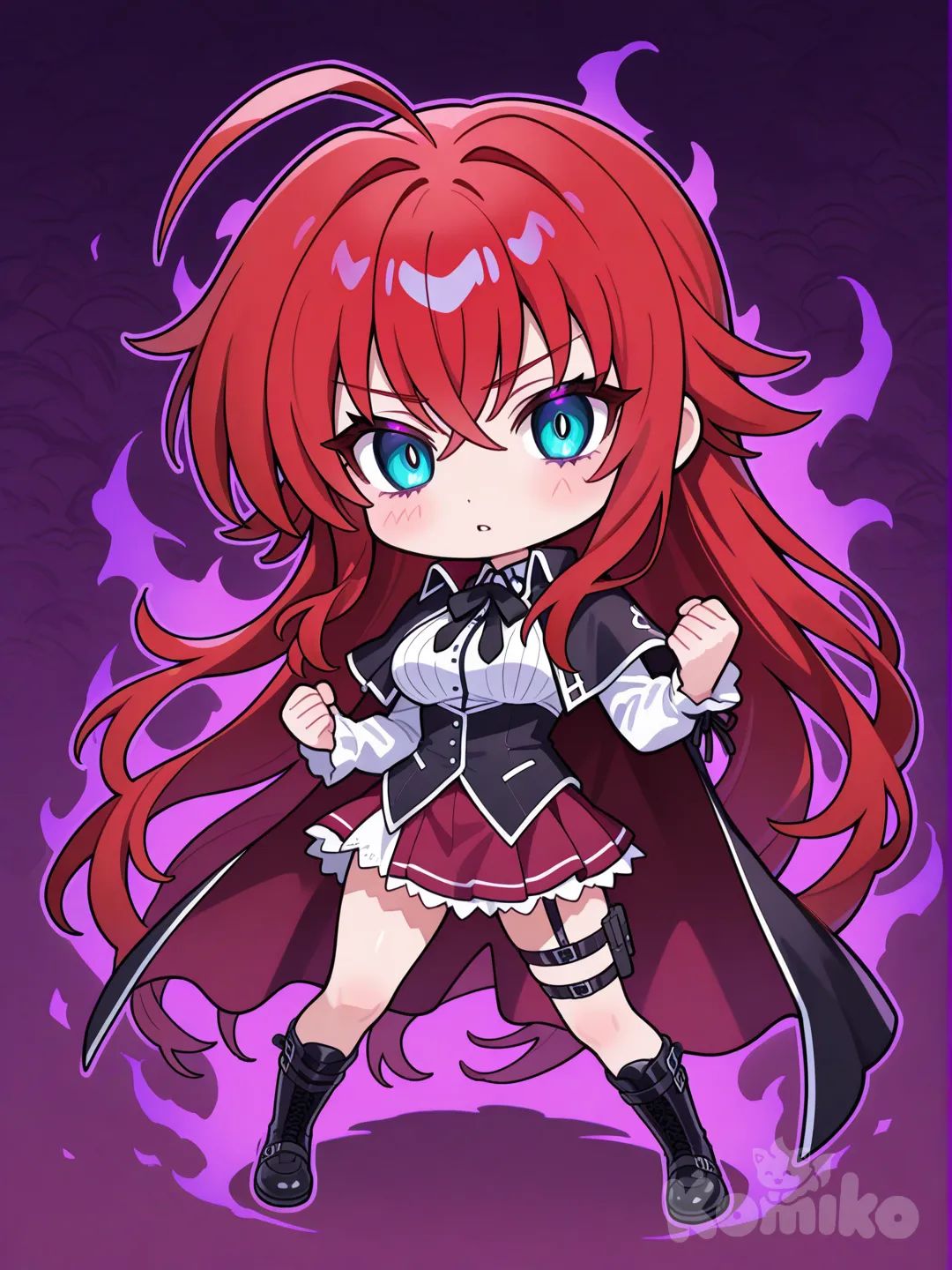 Rias Gremory atacando