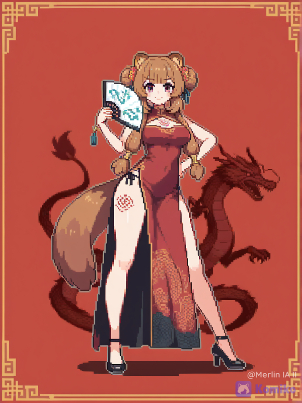 Raphtalia Pixelado