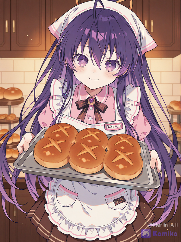 Yatogami Tohka de Panadera