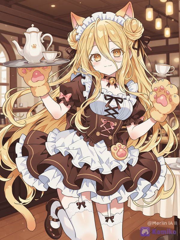 Mukuro Hoshimiya Neko-Maid