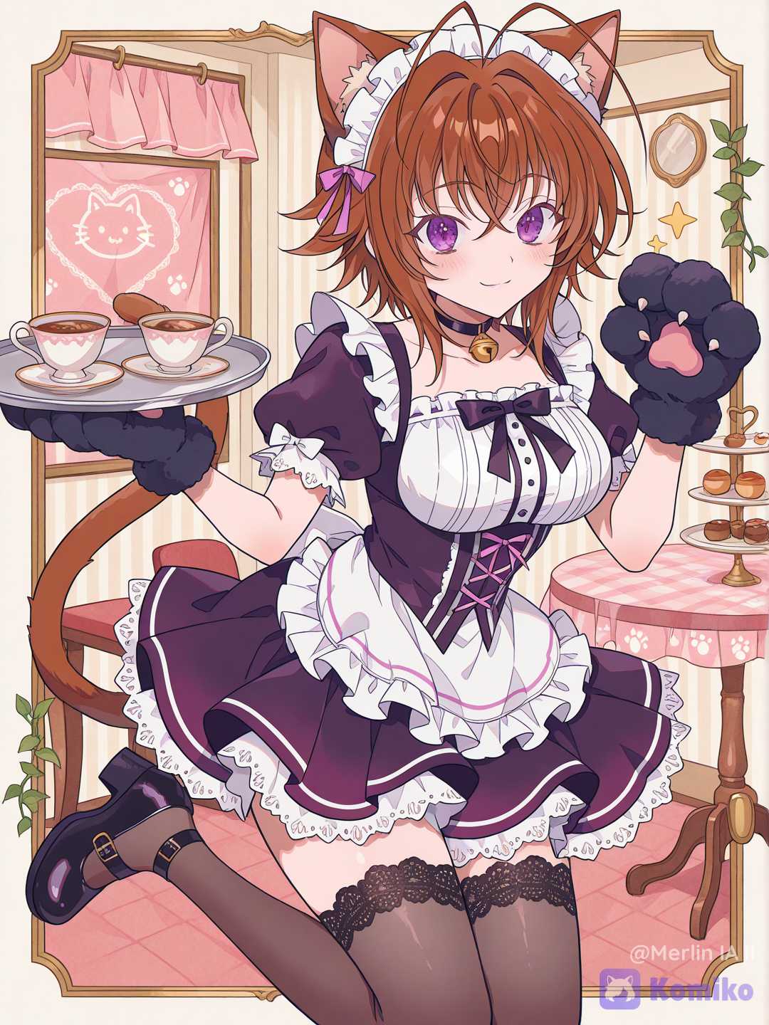 Venelana Gremory Neko-Maid