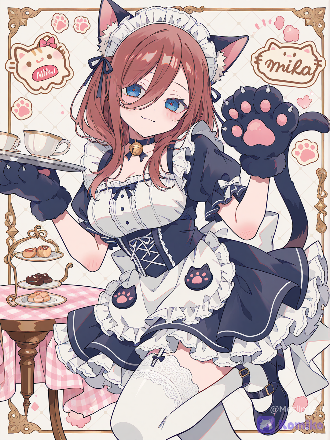 Miku Nakano Neko-Maid
