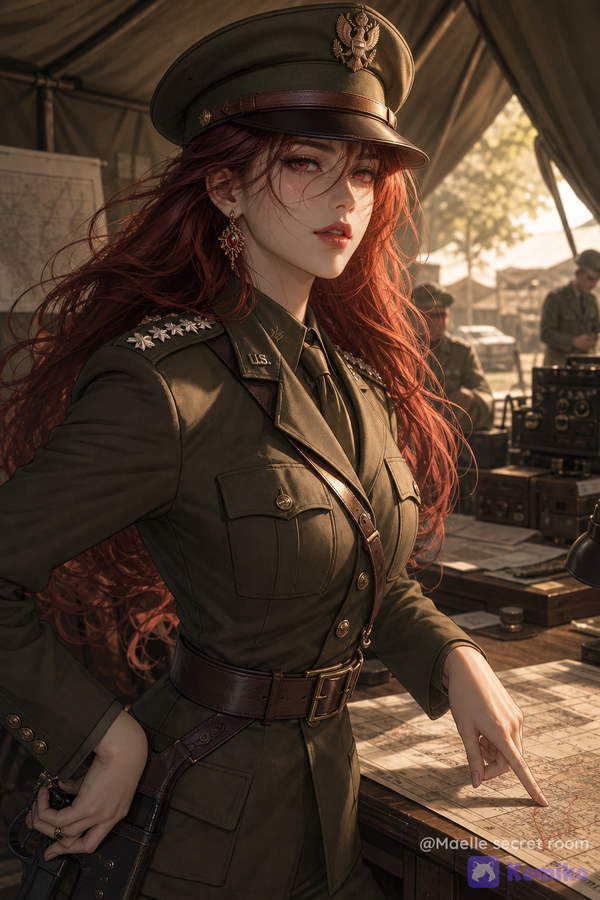 Crimson Command – The Red-Eyed General