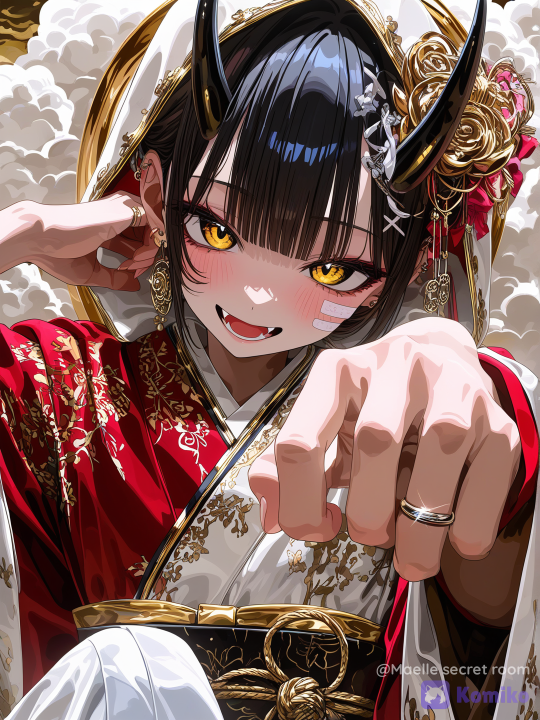 Lady Maelle Of The Horned Veil