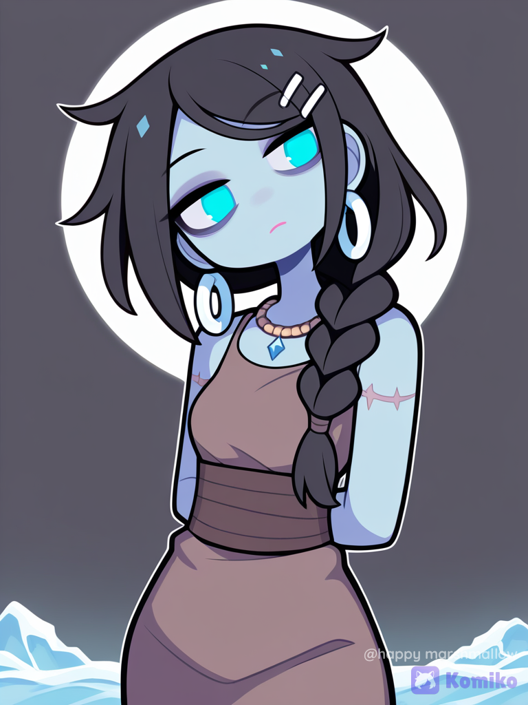 You look blue