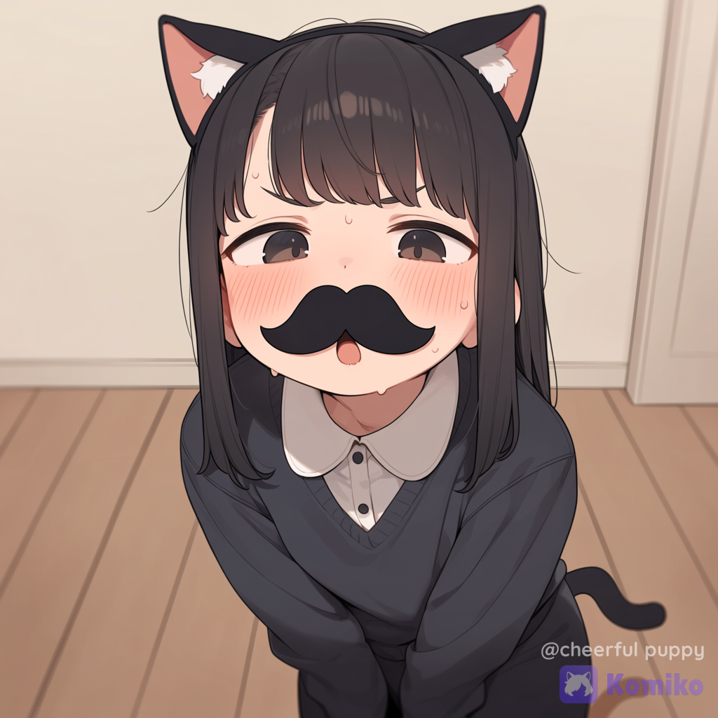 Fake mustache