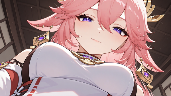 Lap Pillow by Yae Miko