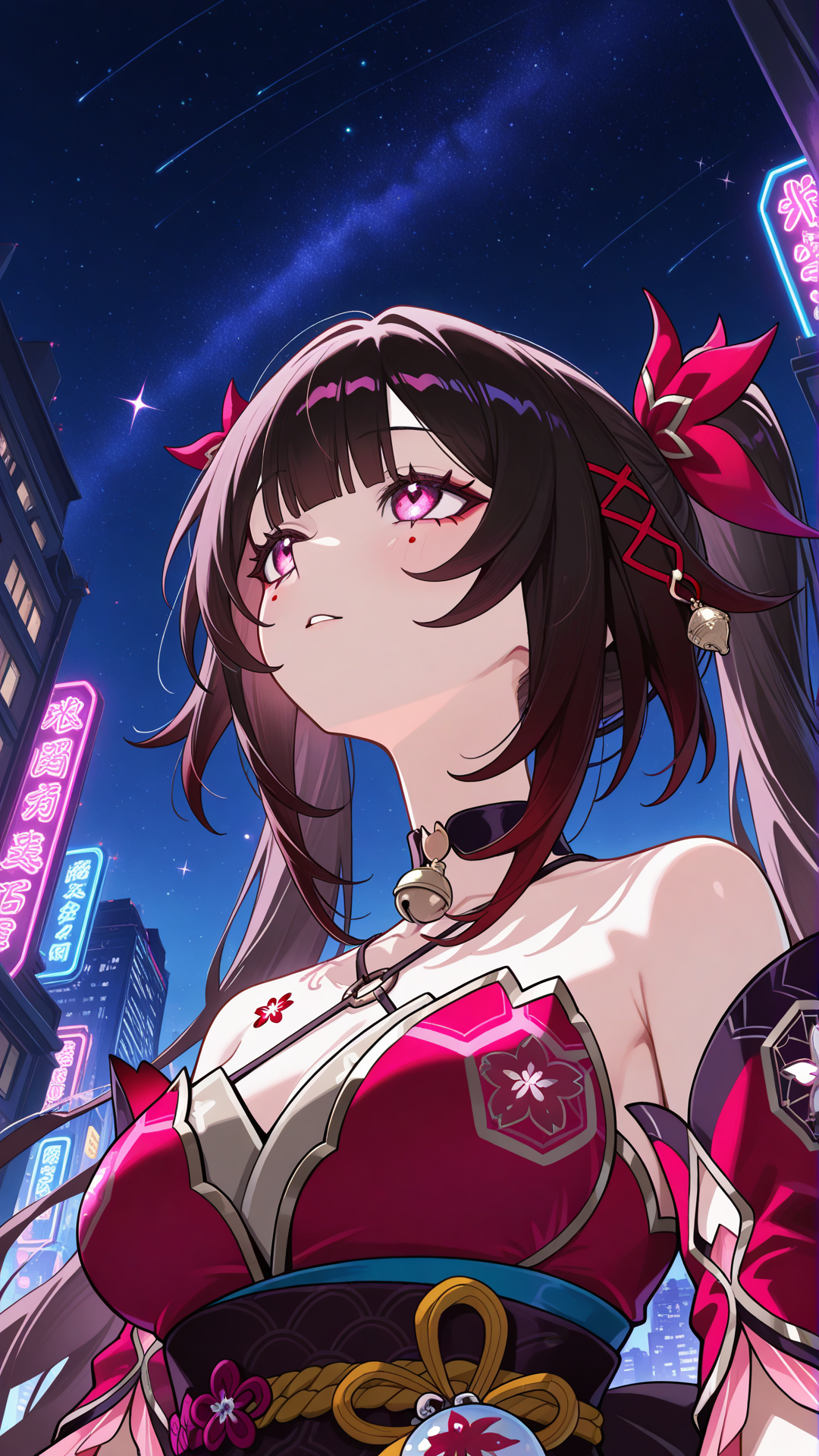 Sparkle at night