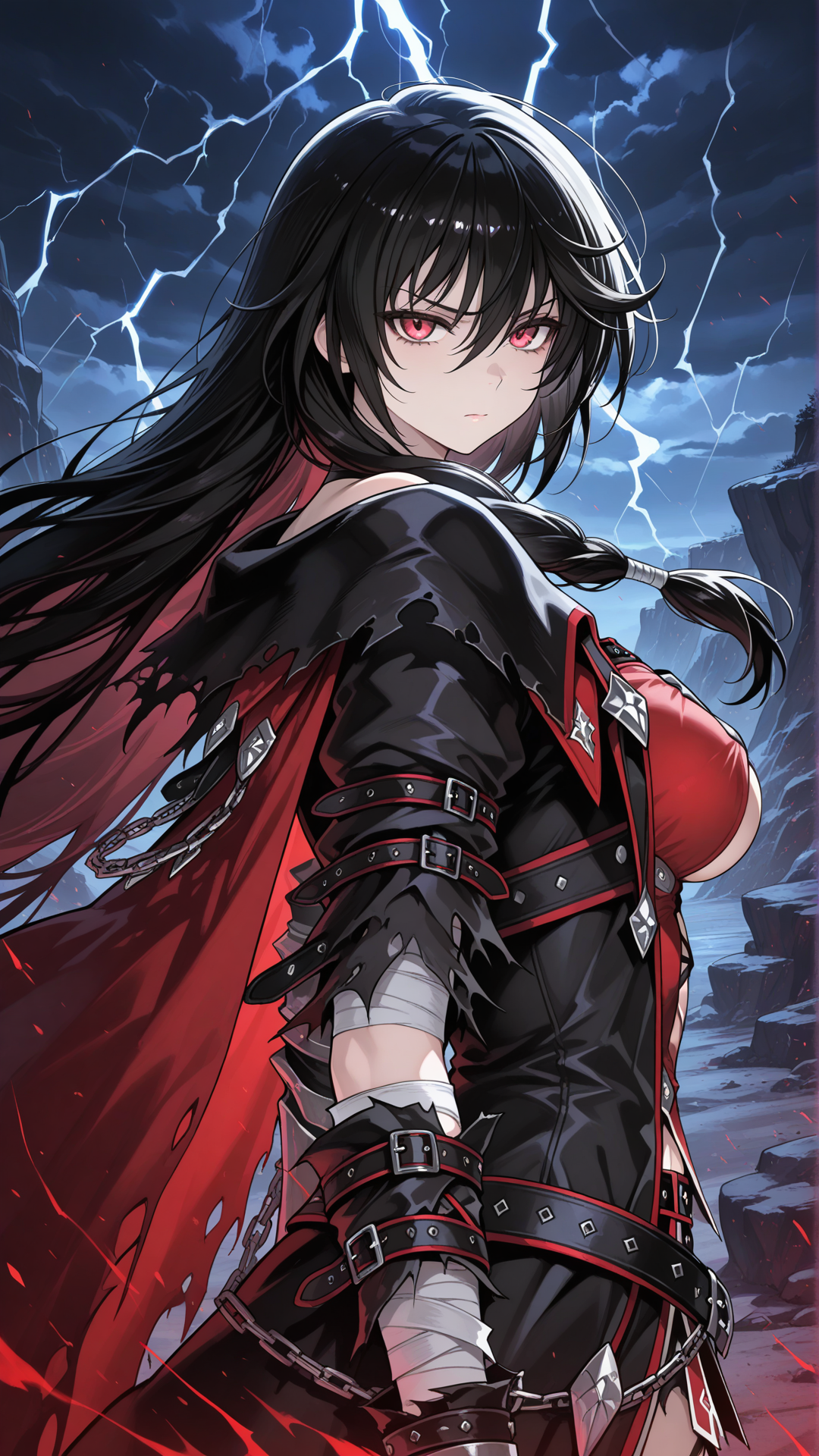 My first try at Velvet Crowe
