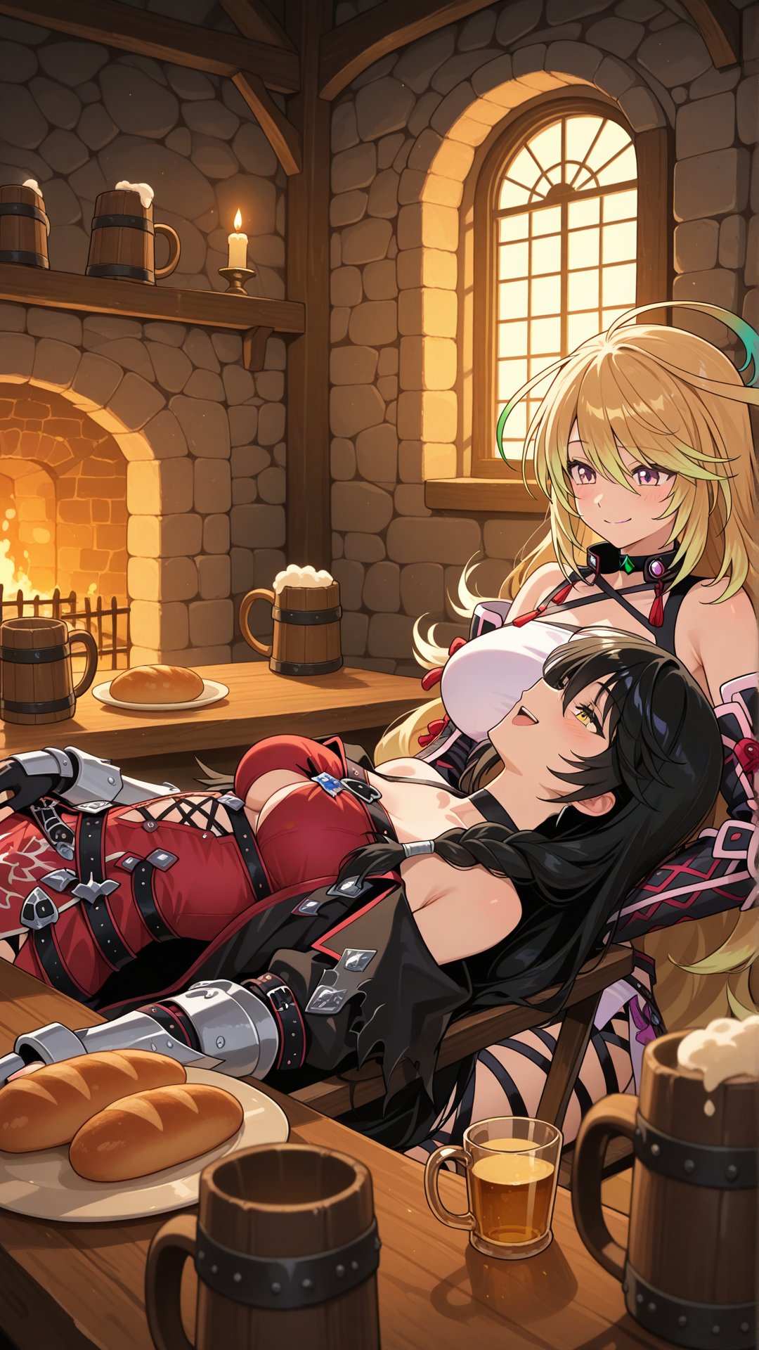 Velvet and Milla 