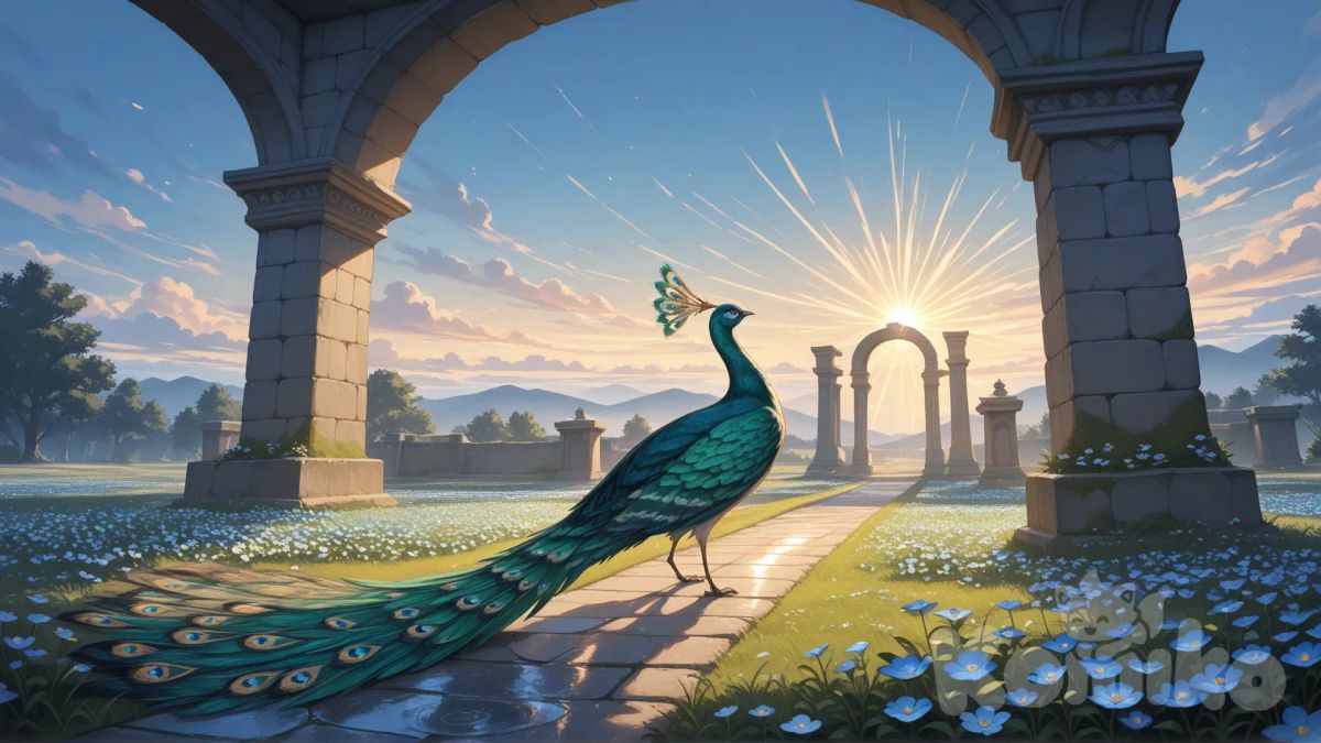 Beautiful peacock