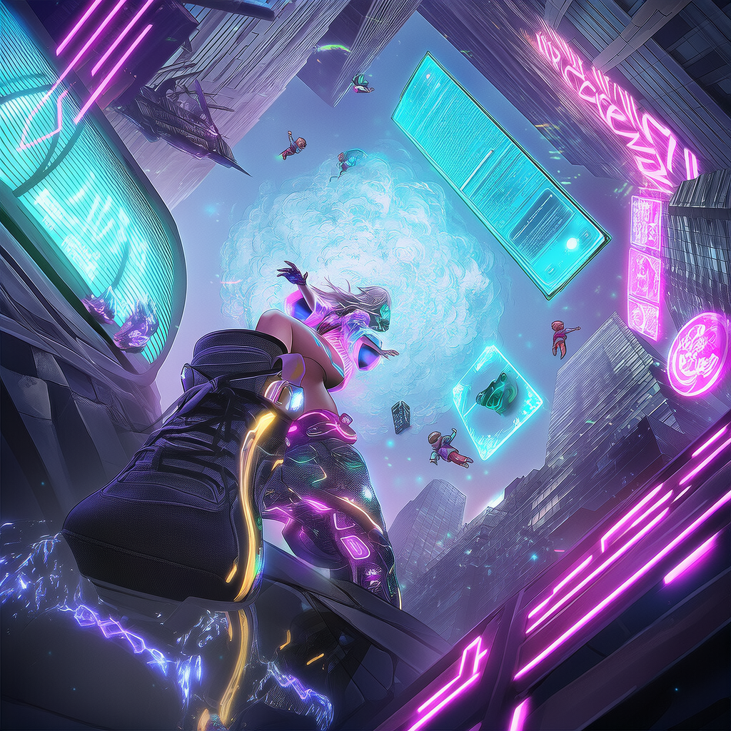 Cyberpunk furniture