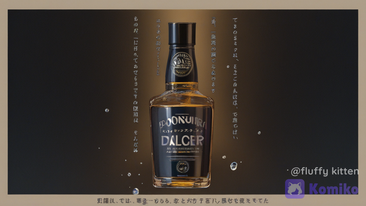 Gold bottle