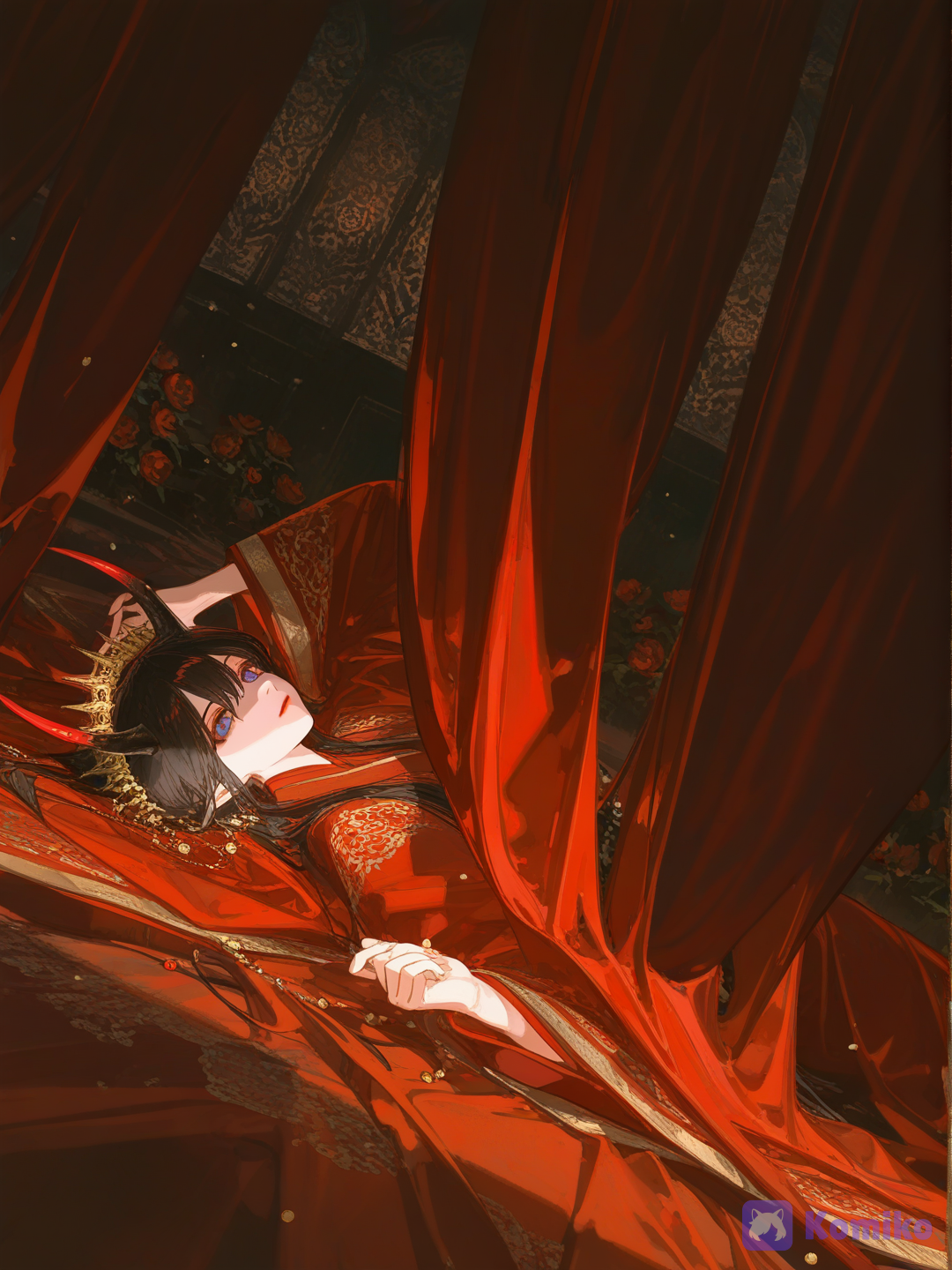 These are images of the Oni bride that weren't posted (I chose the most beautiful one, and of course it's not in this post).