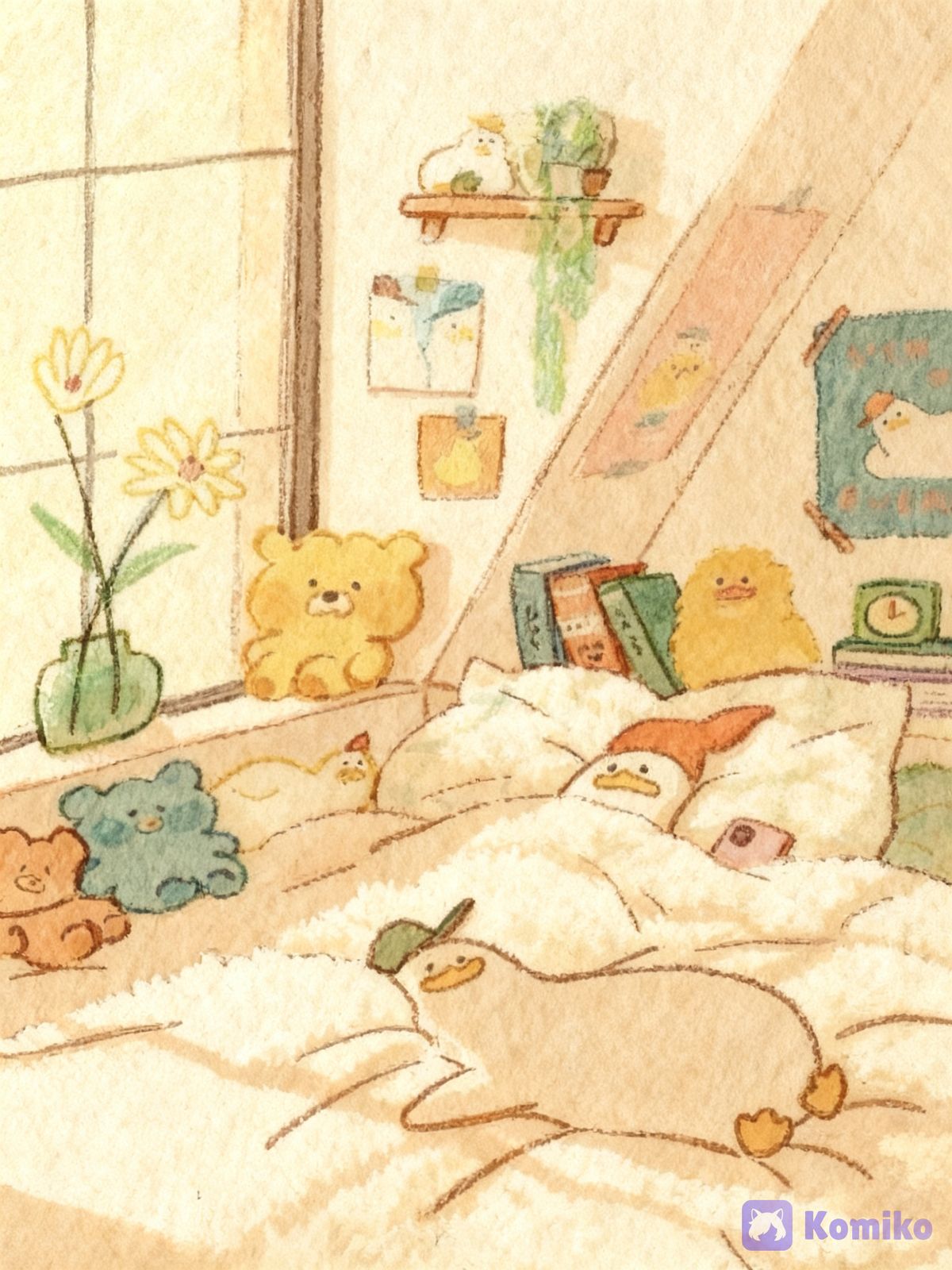 Me and Valmont in the morning:3