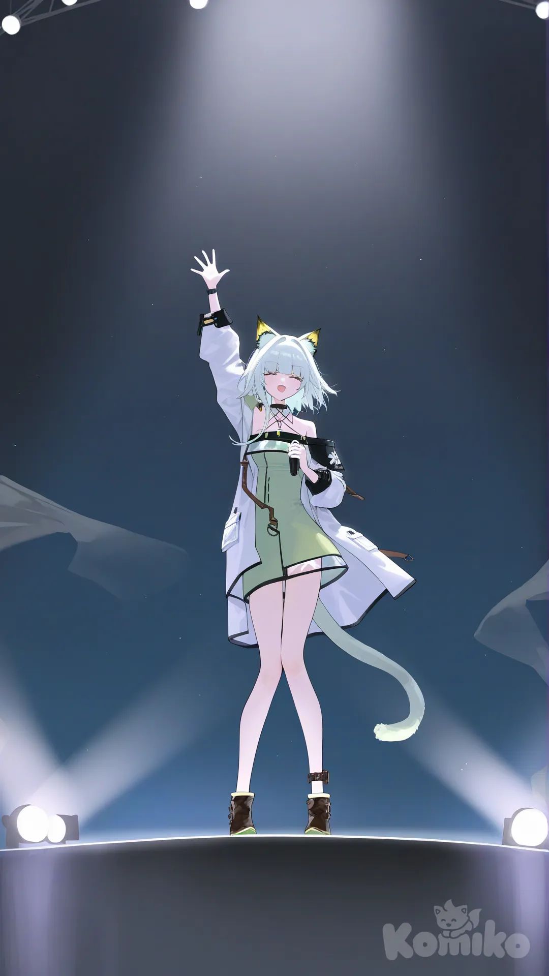 Kal'Tsit_(Arknights) on Stage