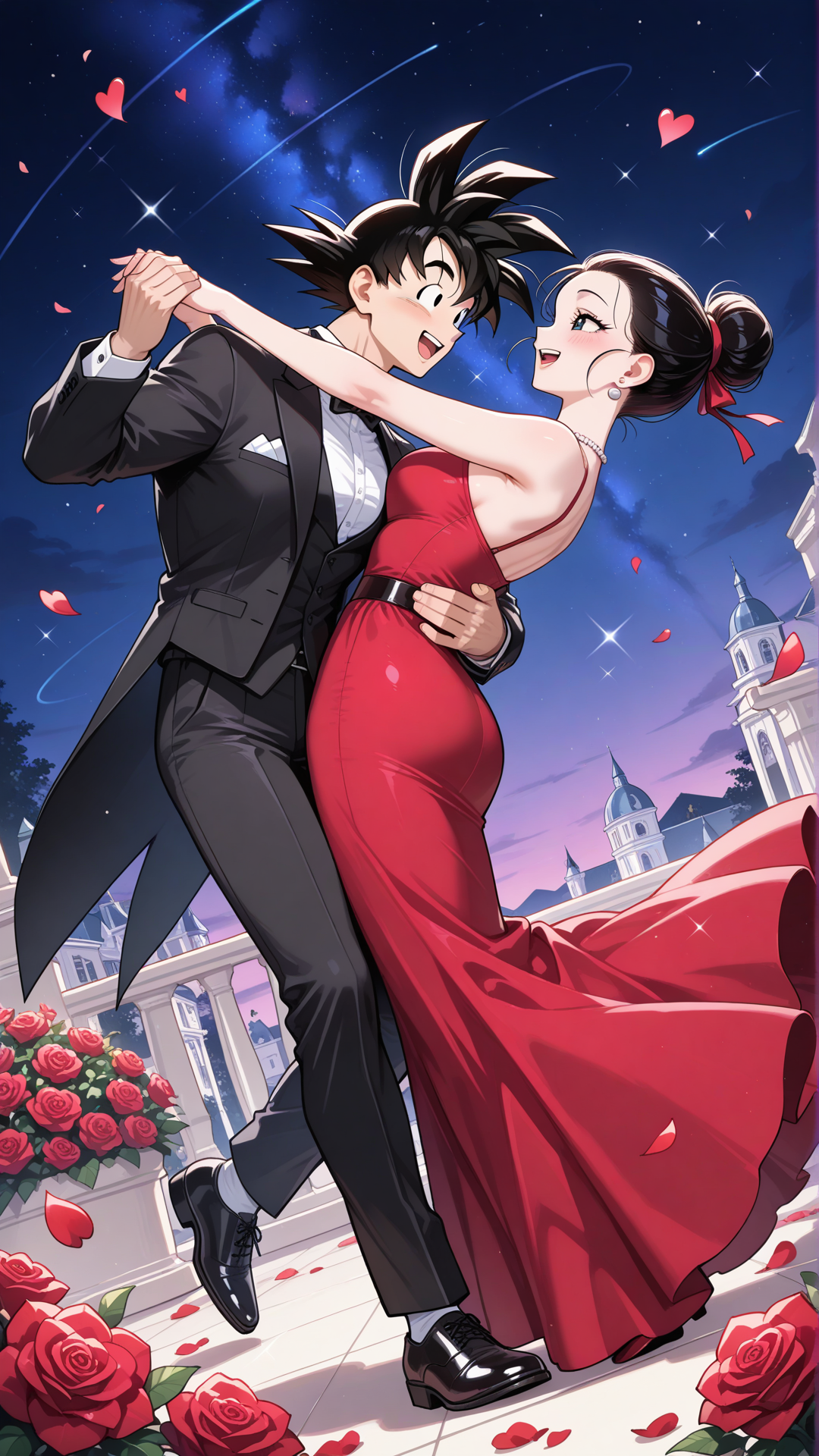 Son Goku & Chichi Romantic Dance