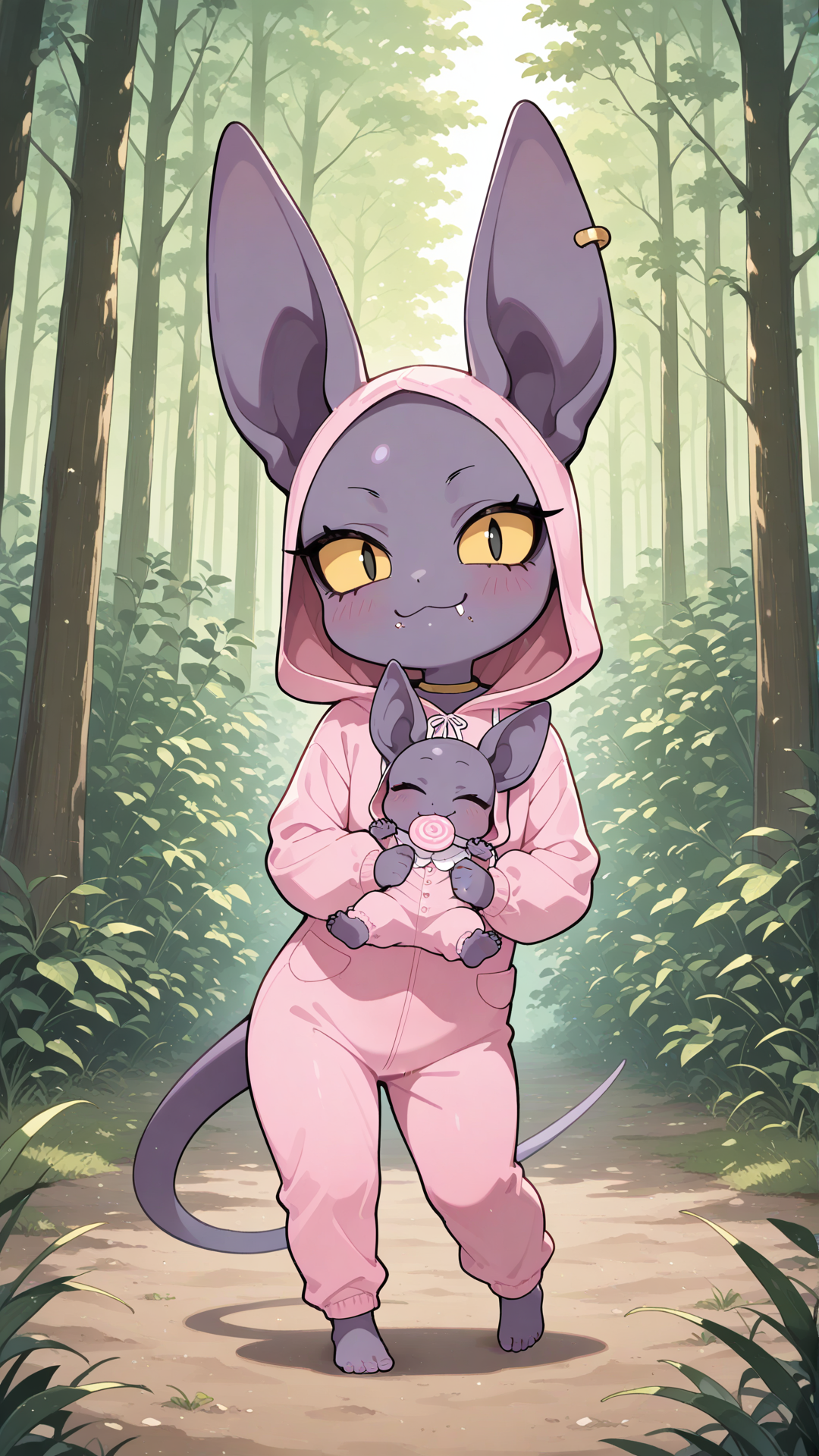 Baby Beerus and ?