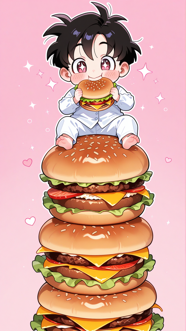 Cute Chibi Son Gohan - Kawaii Dragon Ball