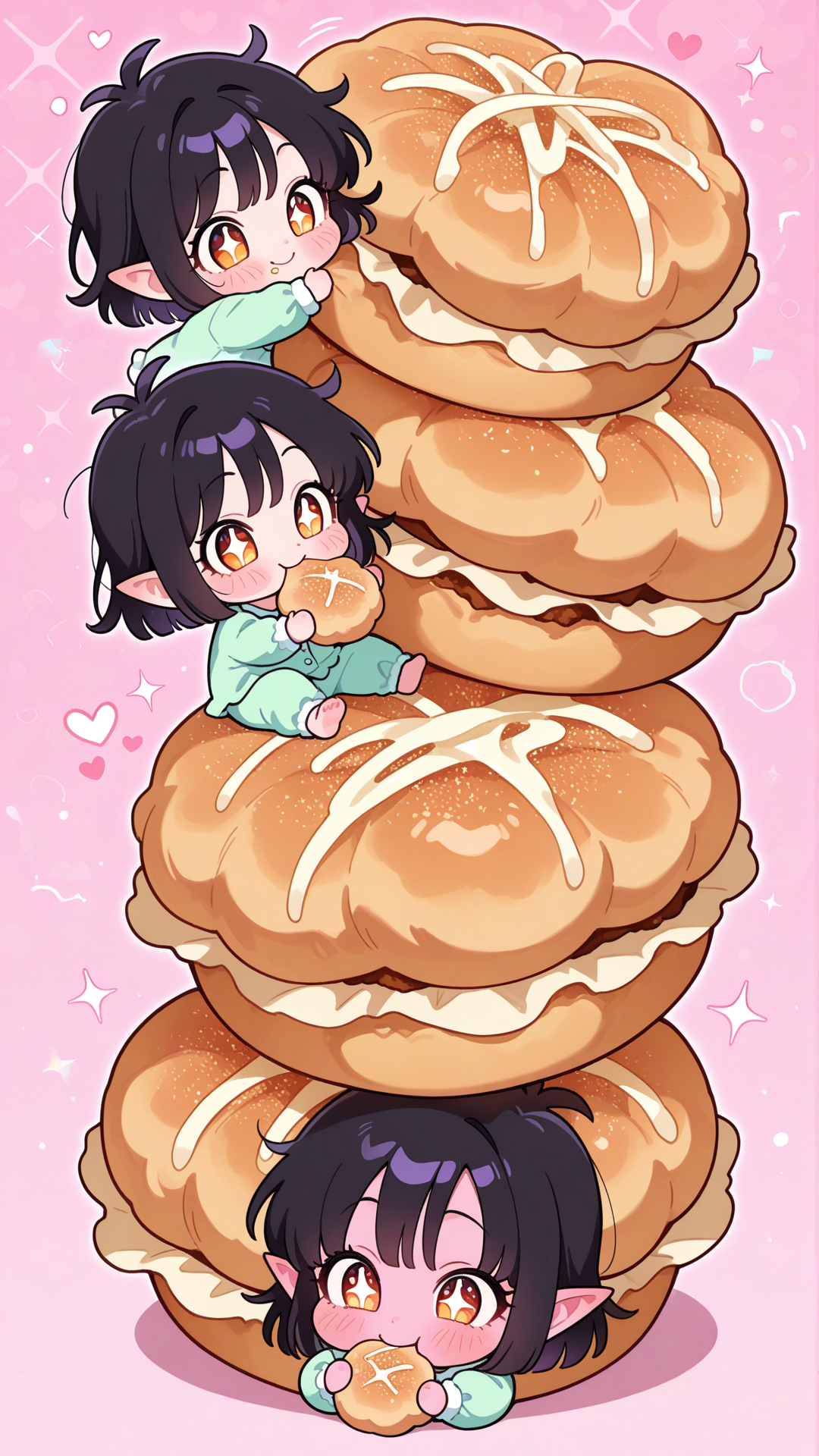 Cute Dragon Ball OC - Chou Cream Story