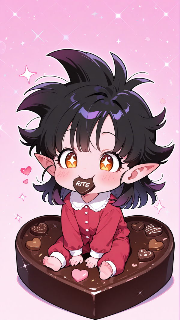 Dragon Ball OC - Chocolate Love
