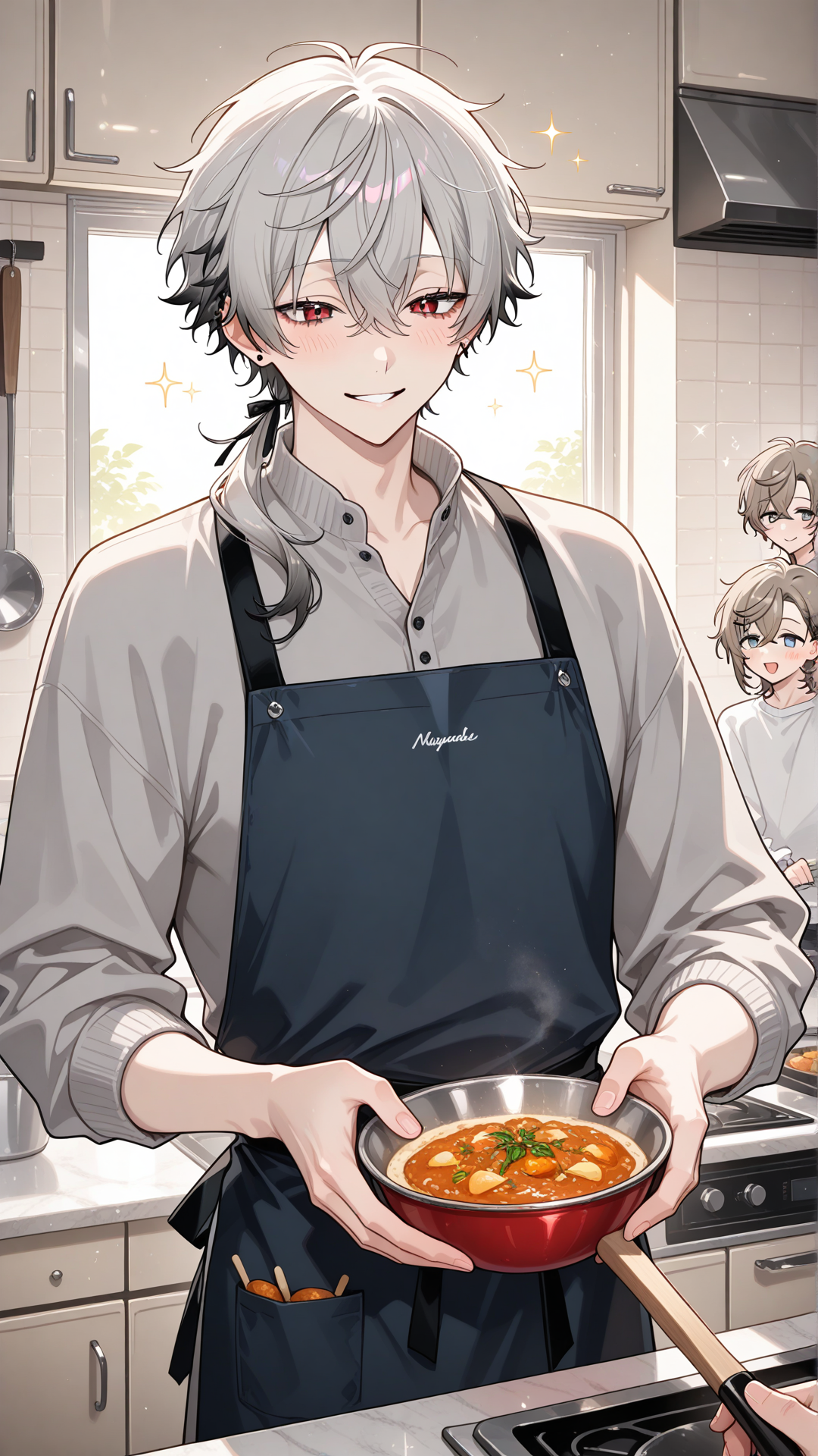 🌹 Watching my love cooking!