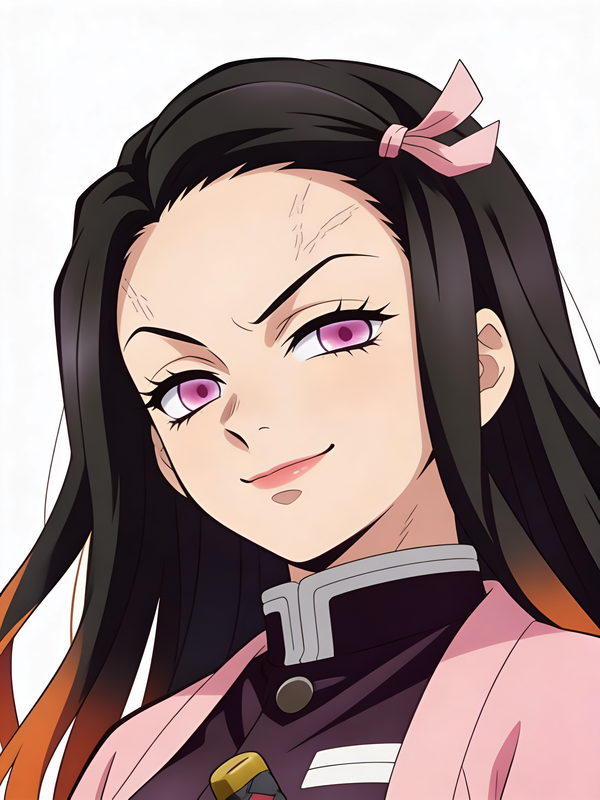 Nezuko's Devious Smirk