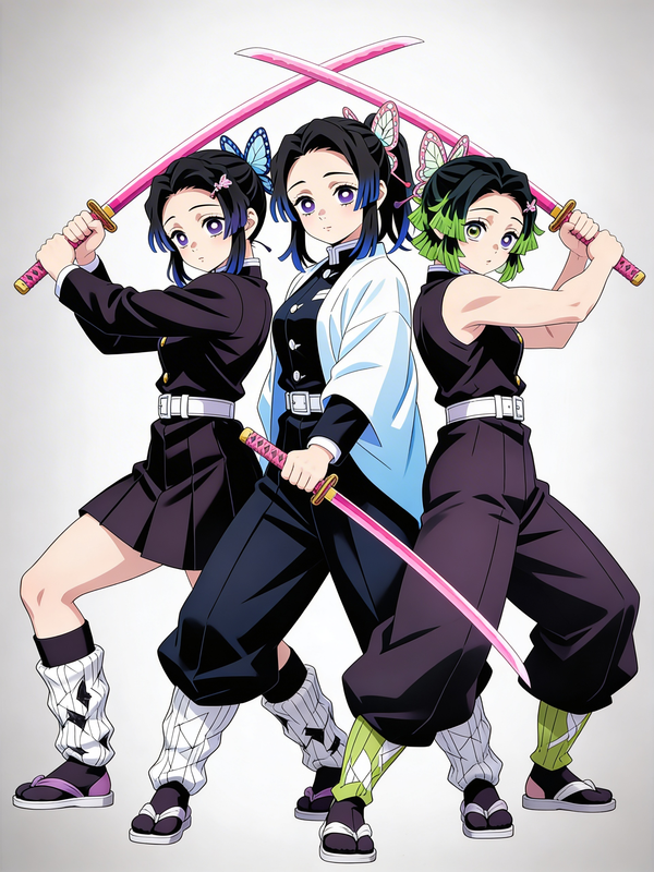 The Flower Trio
