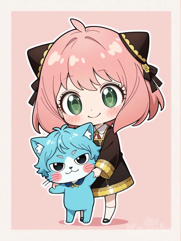 @Anya_(Spy_X_Family) , @Hachiware