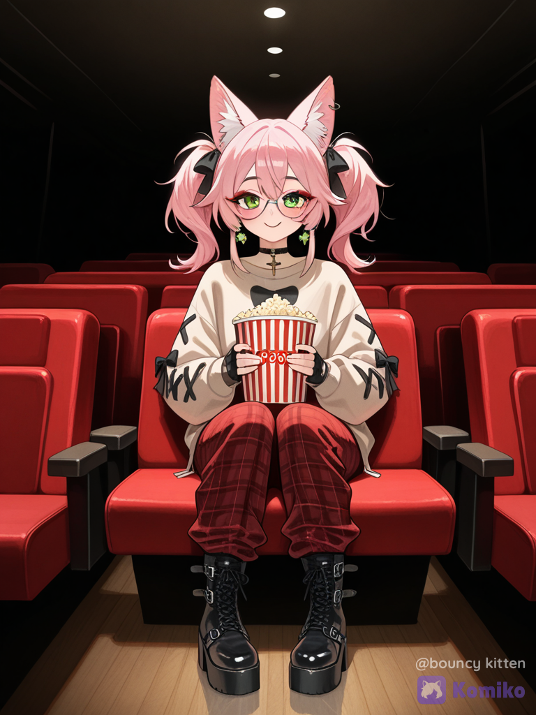 Ayala Rosen at the cinema! 🍿😺
