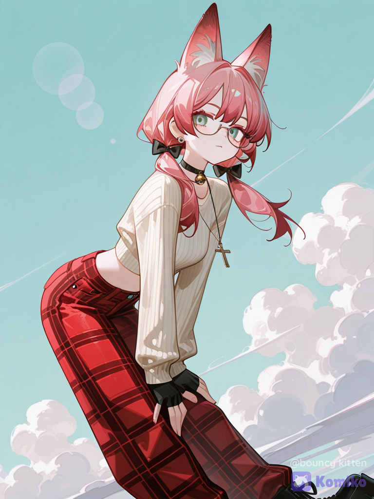 Лисичка среди облаков 🦊☁️