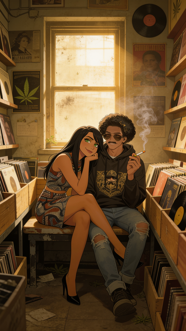 Amber & François Chillin' Together