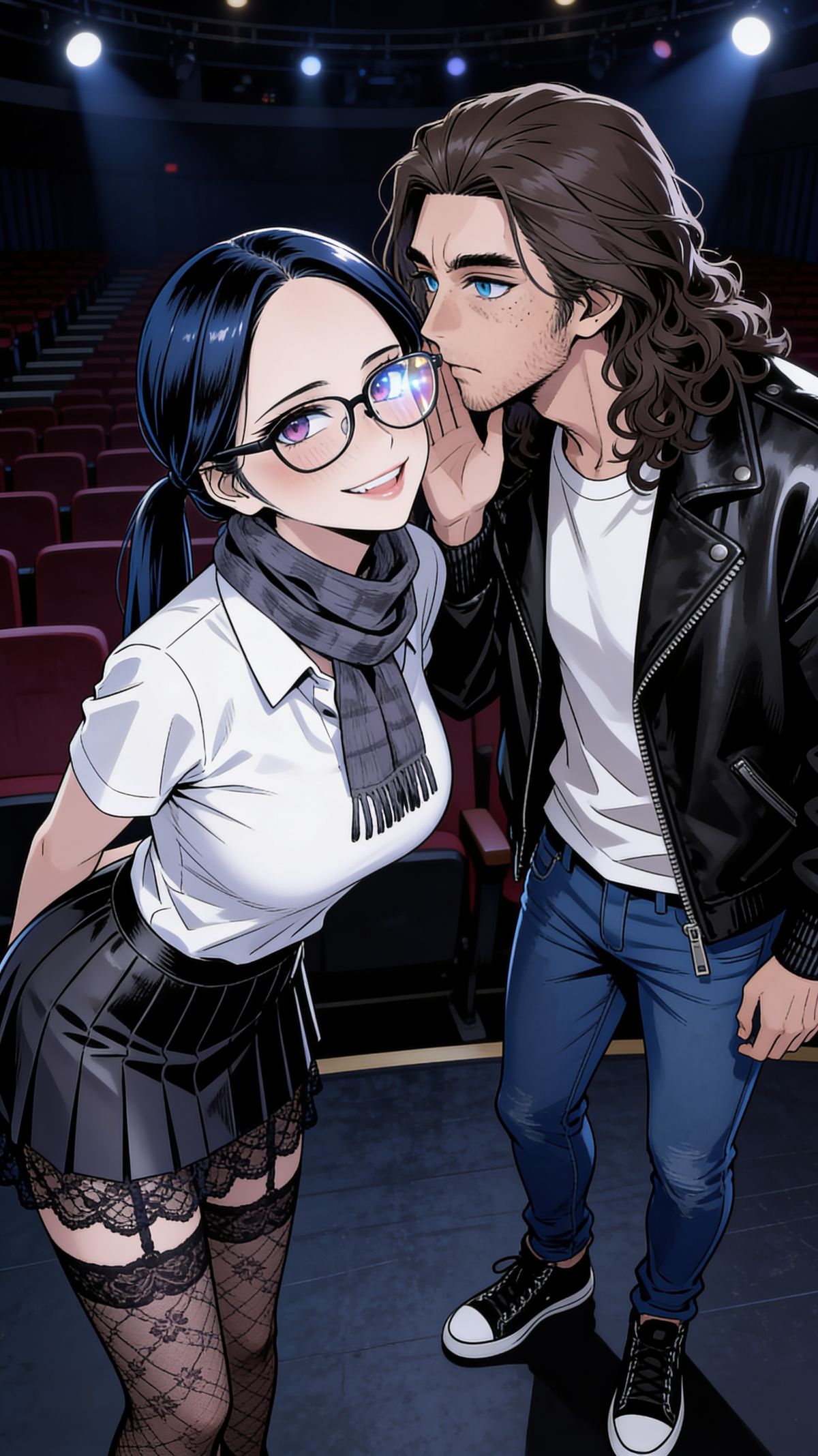 Whispers Between Admirers