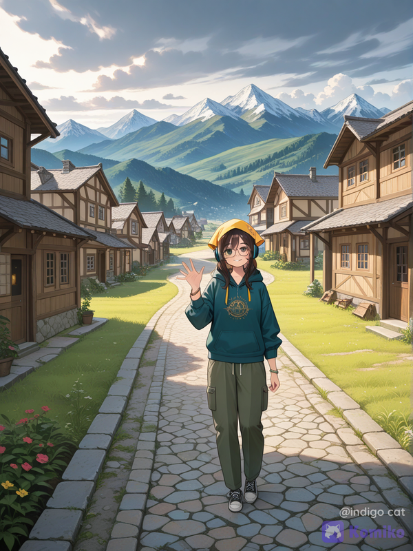 who lives in the village?